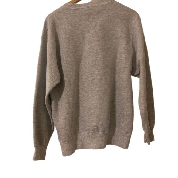 Gray Princeton Crewneck Sweater - Picture 2 of 3